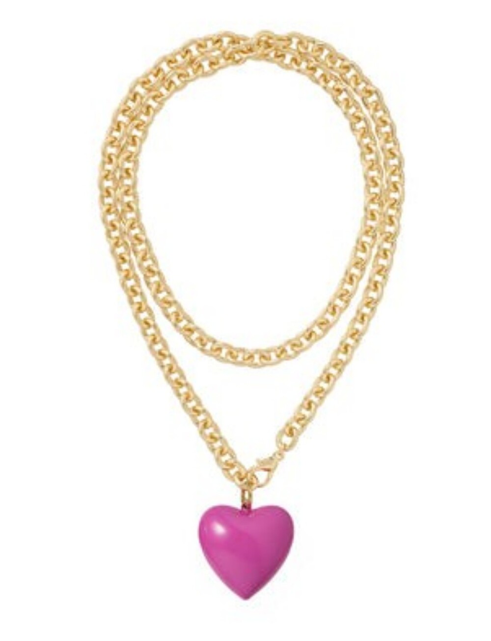 Roxanne Assoulin The Big Puffy Heart Charm Necklace
